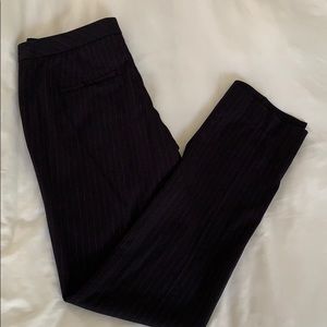 The Limited Navy Pinstripe Drew Fit Size 4